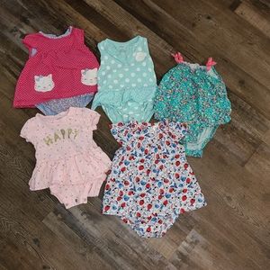 12 month baby girl rompers